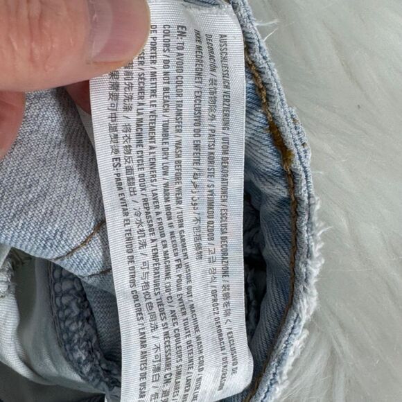 Abercrombie & Fitch The Skinny High Rise Busted Knee Distressed Light Jean Sz 26 - Picture 12 of 15